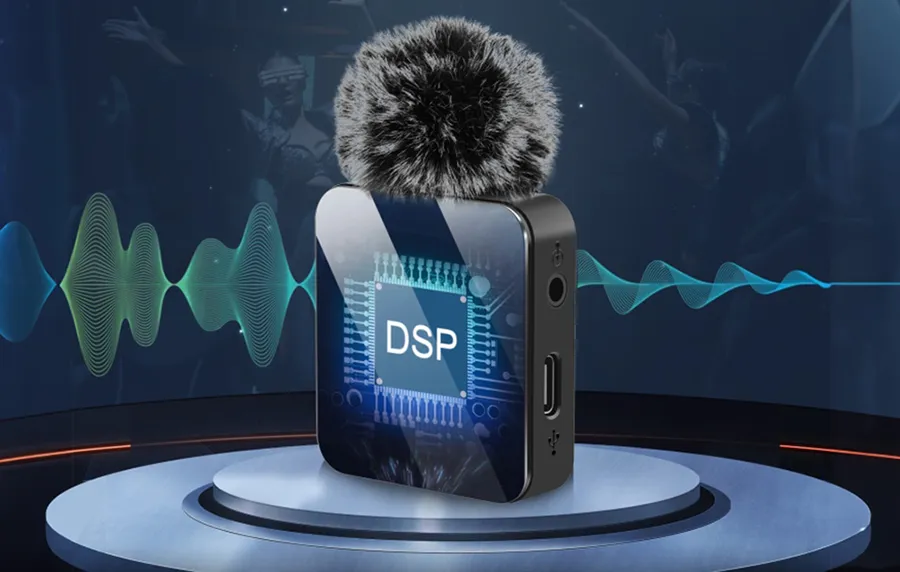 System mikrofonów bezprzewodowych Puluz Wireless Lavalier Microfone (1 TX + 1 RX)